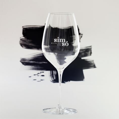 graveren wijnglas met logo